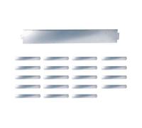 Relaxdays Silver edging