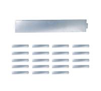 Relaxdays Silver edging