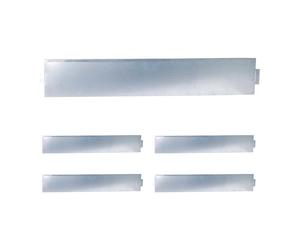 Relaxdays Silver edging