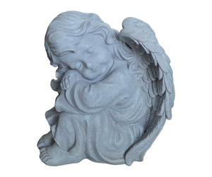 Relaxdays Sleeping grave angel 24cm