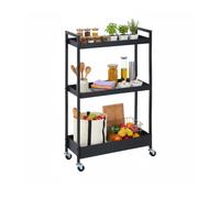 Relaxdays Slim niche trolley 3 tiers