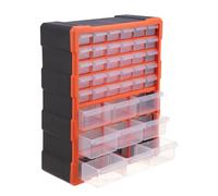 Relaxdays Small parts box with 39 drawers