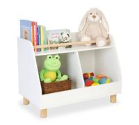 Relaxdays Small toy shelf for children