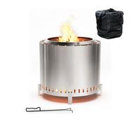 Relaxdays Smokeless fire bowl Ø 49 cm