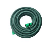Relaxdays Soaker Hose for Irrigation, 20m Perforated Drip Hose for Raised Beds & Hedges, Green, 5.5 x 5.5 x 2000 cm