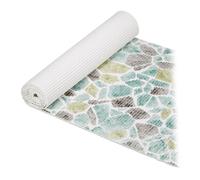 Relaxdays Soft Foam Mat, Cut to Size, Bath, Sauna, Pool, Anti-Slip, Yard Goods, Several Sizes, 300 cm, Blue/White