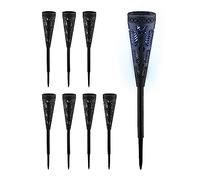 Relaxdays Solar Lights Set, Black, 41x7 cm