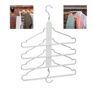 Relaxdays Space-Saving Clothes Hangers White