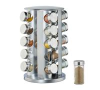 Relaxdays Spice Carousel with 20 Jars