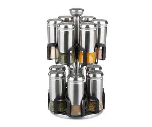 Relaxdays Spice rack with 12 containers