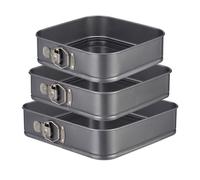 Relaxdays Springform Square Set Of 3