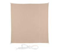Relaxdays Square Sun Sail Shade in Beige