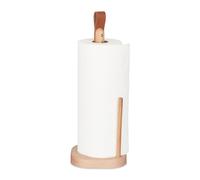Relaxdays Square Wooden Kitchen Roll Stand