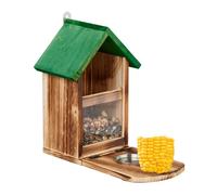 Relaxdays Squirrel Feeder with Water Bowl