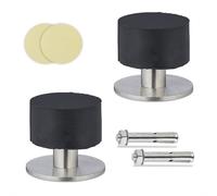 Relaxdays Stable Rubber Doorstop Set of 2