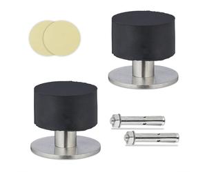Relaxdays Stable Rubber Doorstop Set of 2