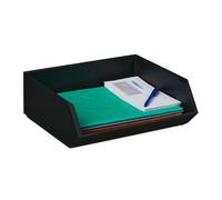 Relaxdays Stackable Bamboo Desk Organiser