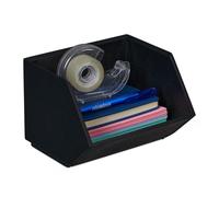 Relaxdays Stackable Bamboo Desk Organiser