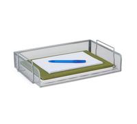 Relaxdays Stackable Metal Document Tray