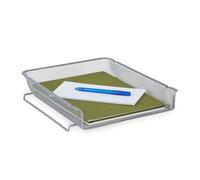 Relaxdays Stackable Metal Document Tray