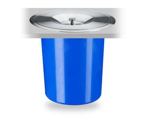 Relaxdays Stainless Steel Bin 5L