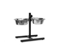 Relaxdays Stainless Steel Feeding Bowl Set