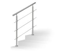Relaxdays Stainless Steel Handrail