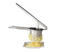 Relaxdays Stainless Steel Ricer, Dishwasher Safe, Potato Masher, Noodle Press, Silver, 9.5 x 25.5 x 13 cm