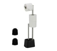 Relaxdays Stainless steel WC set