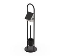 Relaxdays Stainless steel WC set