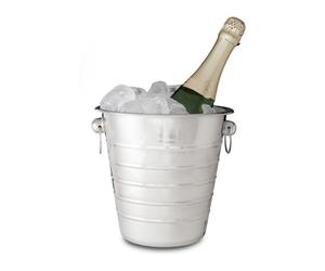 Relaxdays Stainless Steel Wine Cooler with Handles