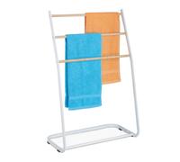 Relaxdays Standing Metal Towel Rack