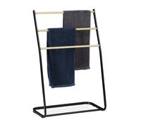 Relaxdays Standing Metal Towel Rack