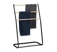 Standing towel holder Clothes Valet Lightweight 3 Rails Towel Rack Compact