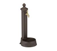 Standing Water Column Basin Vintage Fountain Garden Ornamental Terrace Standing
