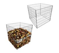 Relaxdays Steel composter, 2 pcs