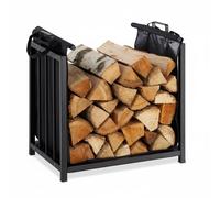 Relaxdays Steel Firewood Rack