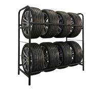 Relaxdays Steel tyre rack