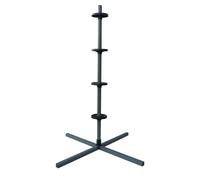 Relaxdays Steel tyre rack 4 tyres