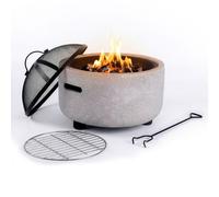 Relaxdays Stone-effect firebowl