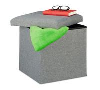 Relaxdays Stool with Storage Space