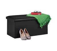 Relaxdays Foldable Storage Bench