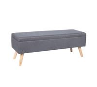 Relaxdays Storage bench with linen