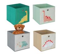Relaxdays Storage Box for Kids Set of 4