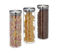 Storage jars set Airtight Food Canisters Stackable Durable Kitchen Storage Jars