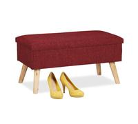Relaxdays Storage Ottoman Bench