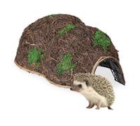 Relaxdays Straw Hedgehog Hutch