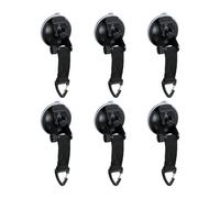Relaxdays Suction Cup Hook Set of 6