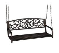 Bench Swing Outdoor Relaxation Chair 2 Seater Weatherproof Hanging Garden Bench
