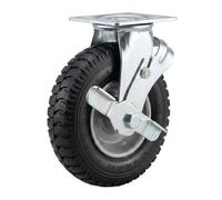 Relaxdays Swivel castor w/ brake 2.50-4
